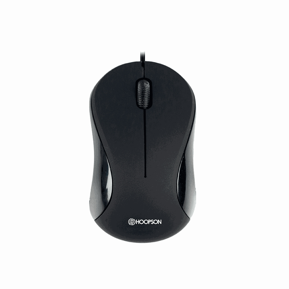 Mouse Óptico Usb 1000 Dpi Preto Hoopson Ms-034p